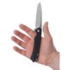 Case Cutlery Knife, Case Black Milled Handle Anodized Aluminum Kinzua with Spear S35VN Blade 64688